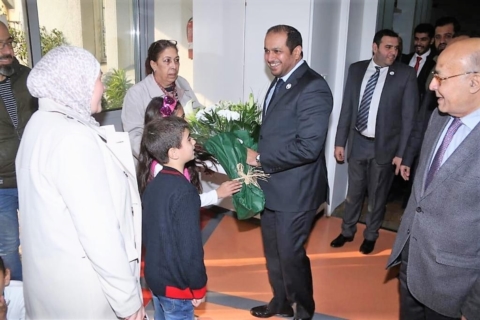 مؤسسة خليفة الإنسانية تقدم مساعدات الى دار الأيتام الإسلامية وبيت اليتيم الدرزي في لبنان