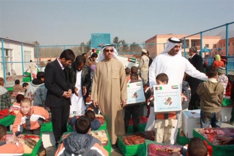 خليفة للأعمال الإنسانية توزع مساعداتها الشتوية في أفغانستان