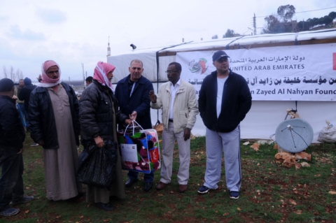 مؤسسة خليفة الانسانية توزع مساعدات إغاثية على أكثر من 12 ألف لاجئ سوري في لبنان