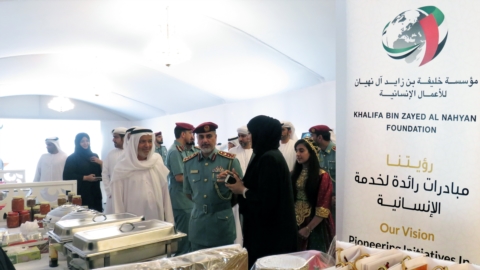 مؤسسة خليفة الإنسانية تدعم 25 أسرة مواطنة في معرض اليوم العالمي للنزلاء