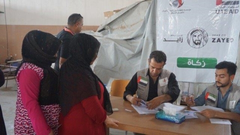 أكثر من 100 ألف شخص يستفيدون من مشاريع مؤسسة خليفة الإنسانية في العراق