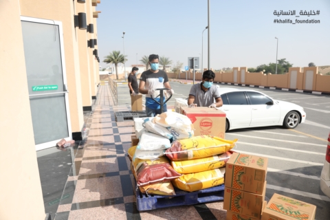 تعاون بين مؤسسة خليفة الإنسانية وهيئة أبوظبي للدعم الاجتماعي لتوزيع المير الرمضاني على 2600 أسرة