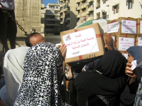 مؤسسة خليفة الانسانية تقدم مساعدات لأكثر من 12 ألف أسرة سورية نازحة الى لبنان