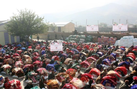 خليفة للأعمال الإنسانية تواصل مشروعها الإغاثي في أفغانستان