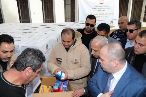 مؤسسة خليفة الإنسانية تبرعت بخمسة ملايين دولار : مليون شخص استفادوا من حملة الاستجابة الإماراتية للنازحين السوريين في لبنان