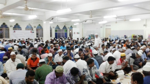 مؤسسة خليفة الإنسانية تُدشن مشروع إفطار صائم والمساعدات الإنسانية للاجئين الروهينجا في ماليزيا