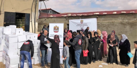 143 ألف مستفيد من حملة الإستجابة الإماراتية للنازحين السوريين في لبنان