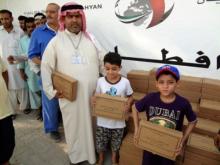 317 أسرة مواطنة تشارك في إعداد وتجهيز الوجبات : 951 ألف وجبة للصائمين من مؤسسة خليفة الإنسانية