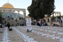 إفطار لخمسة آلاف صائم في المسجد الاقصى ليلة القدر