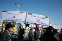 مؤسسة خليفة الانسانية توزع مساعدات على الف اسرة افغانية