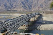 تدشين جسر خليفة بن زايد آل نهيان بسوات الباكستانية يربط بين 70 ألف شخص من سكان المنطقة