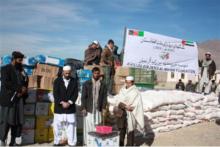 مؤسسة خليفة الانسانية تواصل برنامجها الشتوي في افغانستان