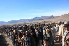 مساعدات لـ 500 أسرة محتاجة في مديرية سروبي في أفغانستان